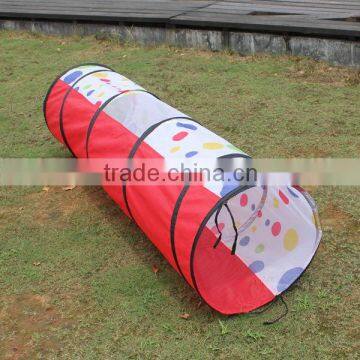 color spot tunnel children tent