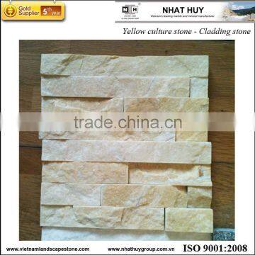 Vietnam culture stone yellow