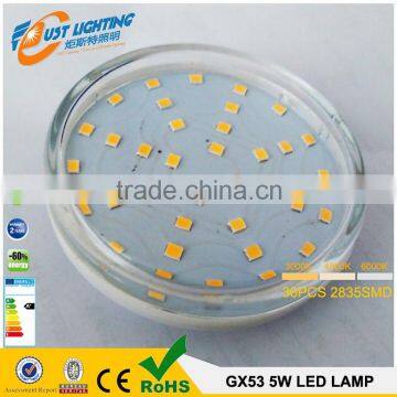 5w gx53 2835smd 450lm 120degree gx53 led light