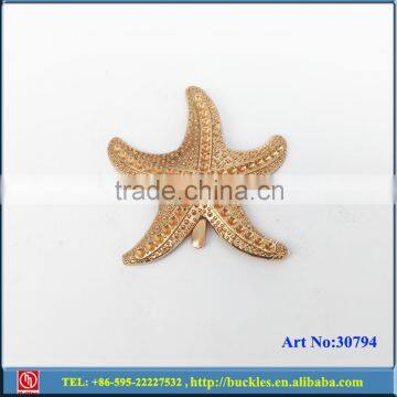 Gold Color Metal Shoe Buckle Accessories (31991) photo-2