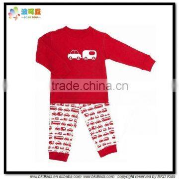 BKD 21015 organic cotton warm baby pajamas