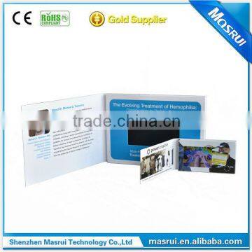 1.8 inch and 2.4 inch LCD video greeting cards