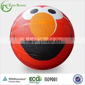 Zhensheng Manufactured Promotional Rubber Basketballs Promo Basketballs