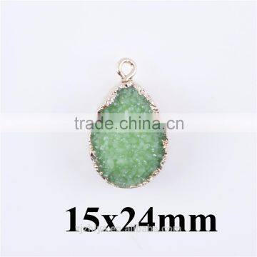 New trend in China's large wholesale Druzy Pendant geode jade for sale