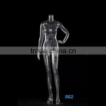 2015 Hot Sale Headless Plastic Mannequin of Transparent Mannequin photo-2