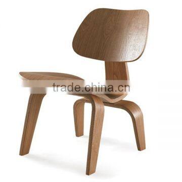 Dining Use Walnut Bent Plywood Chair, Plywood Dining Chair, Molded Plywood Dining Chair