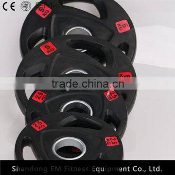 China factory rubber coated weight plate