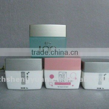 wholesale cream jar plastic container