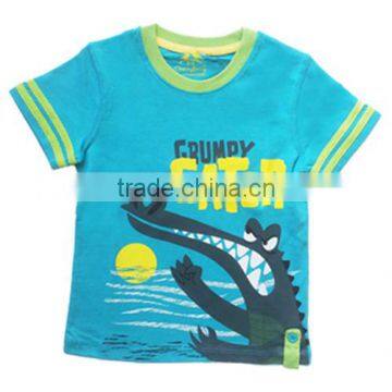 Boys Cotton shark Printed T-Shirts