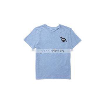 custom logo imprinted boys denim basic grandad t shirt boys33