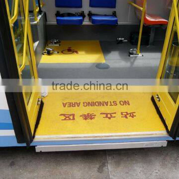 BRT City Bus EWR Hydraulic Aluminum Loading Wheelchair Ramp for Disabled and Wheelchairs Trucks photo-4
