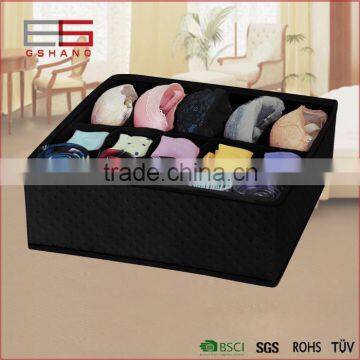 Folding underware home use fabric storage box drawer