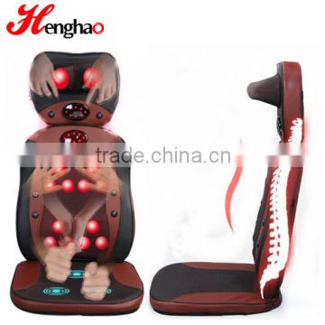 Kneading & rolling neck massage pilliow vibration butt massage cushion for chair tapping back massage cushion