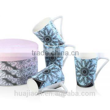 HJBD307-505 SET OF 4 MUGS