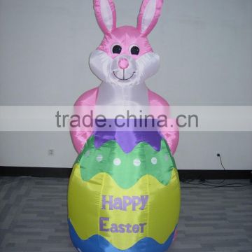 inflatable easter bunny with egg 2016 best sale