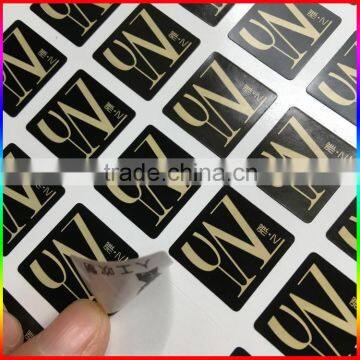 custom adhesive label sticker for wine glass