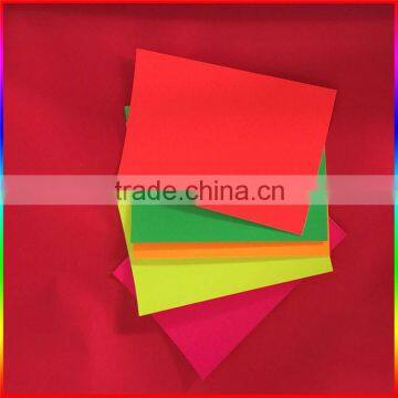 SELF ADHESIVE FLUORESCENT STICKER PAPER SHEET photo-3