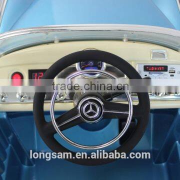Kids Remote Ride On Car Mercedes Licensed With EVA Soft Wheels photo-4