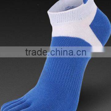 Men's fingers breathable mesh cotton socks Toe socks toe socks toe desig tube socks
