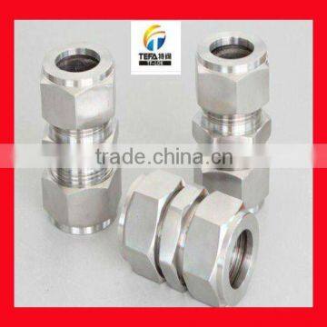 stainless steel double ferrule connector