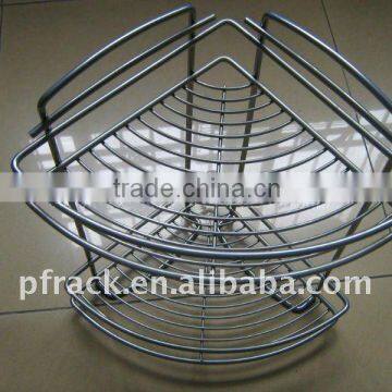 Bathroom kitchen metal storage rack P-1319