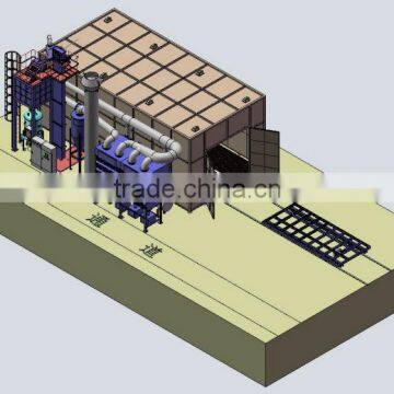 XDL-1607-M2 Shot Blasting Room for large steel structure