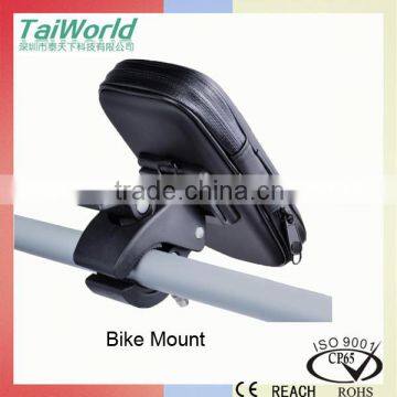 Bicycle Handlebar Mount Holder Dustproof Bag Case Cover for 3.5-4 inches Devices