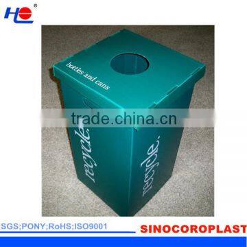 easy to clean and heat resistance plastic pp construction crate