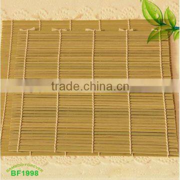 Nature 27*27cm Green Bamboo Square Sushi Mat