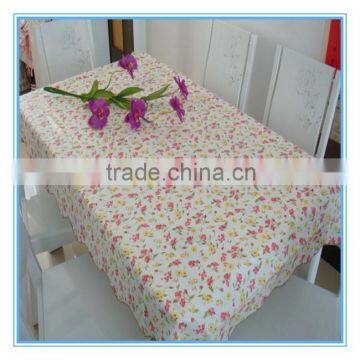 Non woven backing PVC Table Cloth