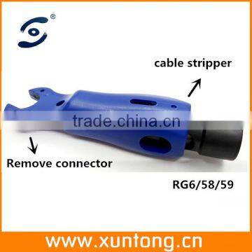 Hot Sale CATV cable stripper for RG6, RG11, RG59, RG7 Coaxial Cable