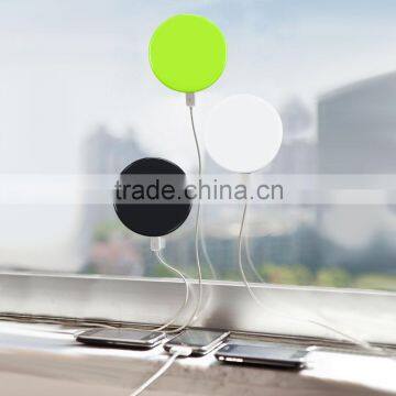 New unique design Car window solar power bank 5200mah phone charger