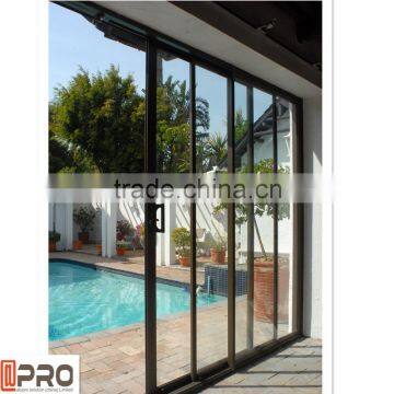 Double opening doors price sliding door system