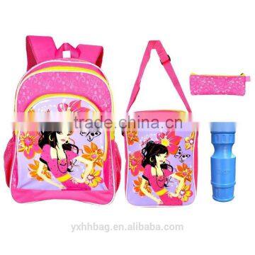 16" Student Backpack Combo Cartoon Kids Gift Pack Children School Bags (YX-Z011)