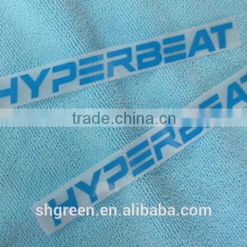 Washable size heat press transfer printing patch