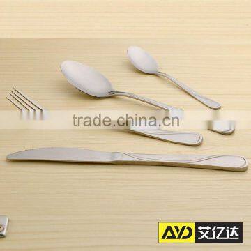 Inox Flatware! 304 Stainless Steel Flatware for Hotel or Restaurant