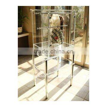 Acrylic Clothes Display Rack