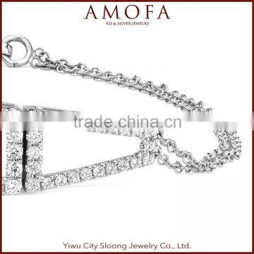 Wholesale 100% Sterling Silver Charm Bracelet photo-2