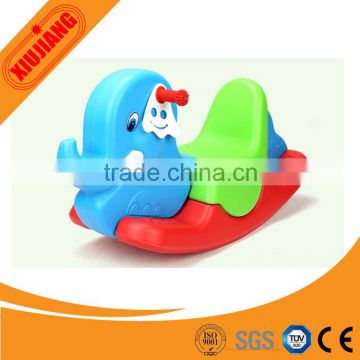 Cororful safety elephant shaped kids horse rider equipment