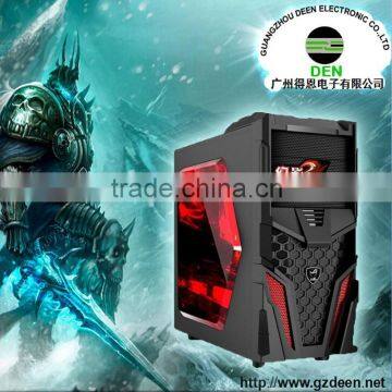 Desktop Application and Mid Tower Type computer chassis ABS plastic