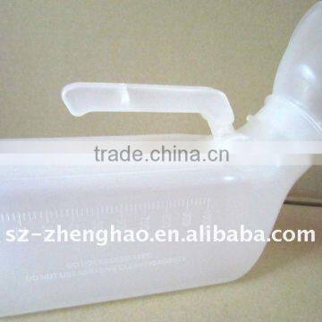 1000ml Custom Male Plastic Urinal With Hanging Cap