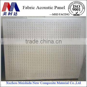 Sound Insulation Decorative Fiberglass Perforated Acoustic Panel