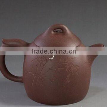 Word Engraved Handmade Yixing Tea Pot photo-3