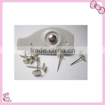 Plastic security pin for clothing hard tag