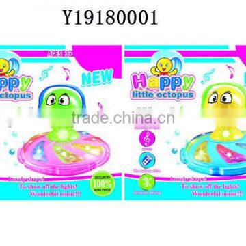 hot selling electric octopus with light and music toy Y19180001