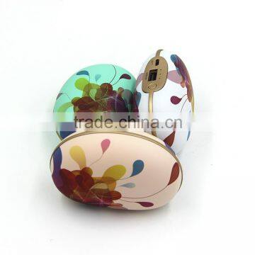 Hot Sell Little Pea Shape Rechargeable Usb Hand Warmer ENM-882