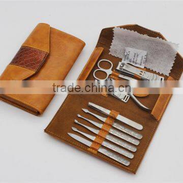 Bonvatt New Model Car Mini Pedicure 10cs Manicure Set Baby Nail Clipper Set