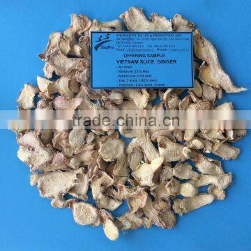 VIETNAMESE SUPPLIER OF DRIED SLICE GINGER BEST QUALITY