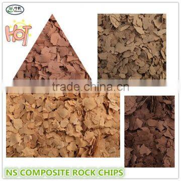 Decorative Polymer Floor Color Rock Chips for Sale