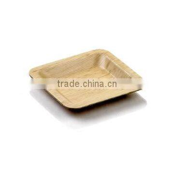 Disposable bamboo leaf plate